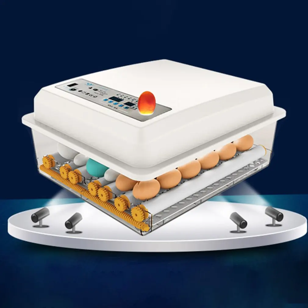 Автоматический мини инкубатор для яиц 16 цифровой с тонером перепелиных индейка и