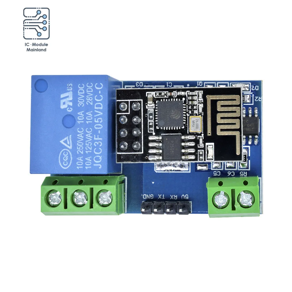 5V ESP8266 ESP-01 Wifi релейный модуль Беспроводная плата WIFI для Smart Home IOT APP контроллер