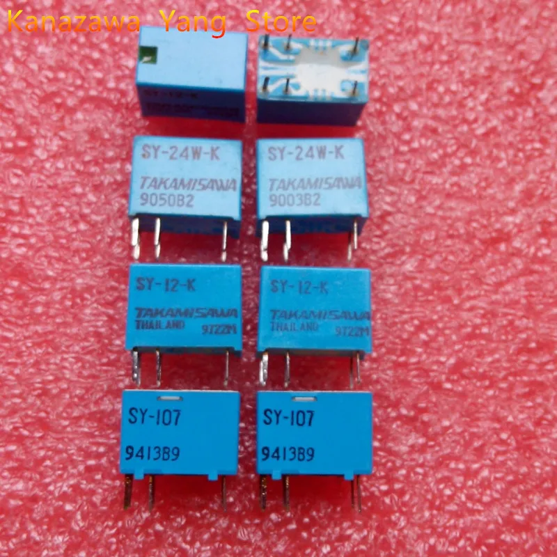 5 шт. 10 SY 5W K 12W 24W реле 1A 5V 12V 24V 6 Pin один отделить одну близко Сигнальное