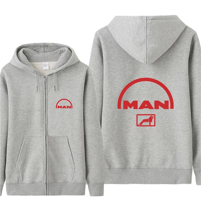 

2020 MAN Truck Sweatshirt Hoodies Men Autumn Coat Pullover Fleece Jacket Unisex Man MAN Truck Sweatshirts