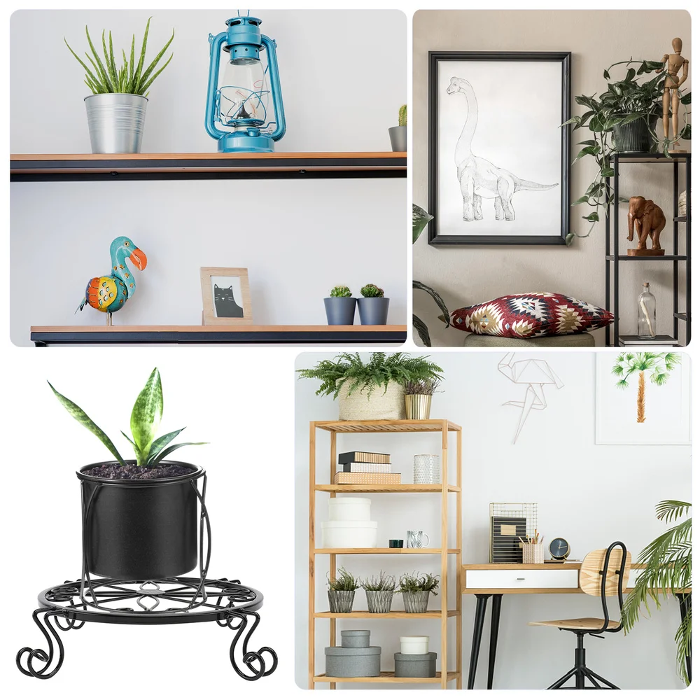 

1Pc Living Room Flowerpot Stand Balcony Plant Pot Stand Bonsai Flowerpot Stand