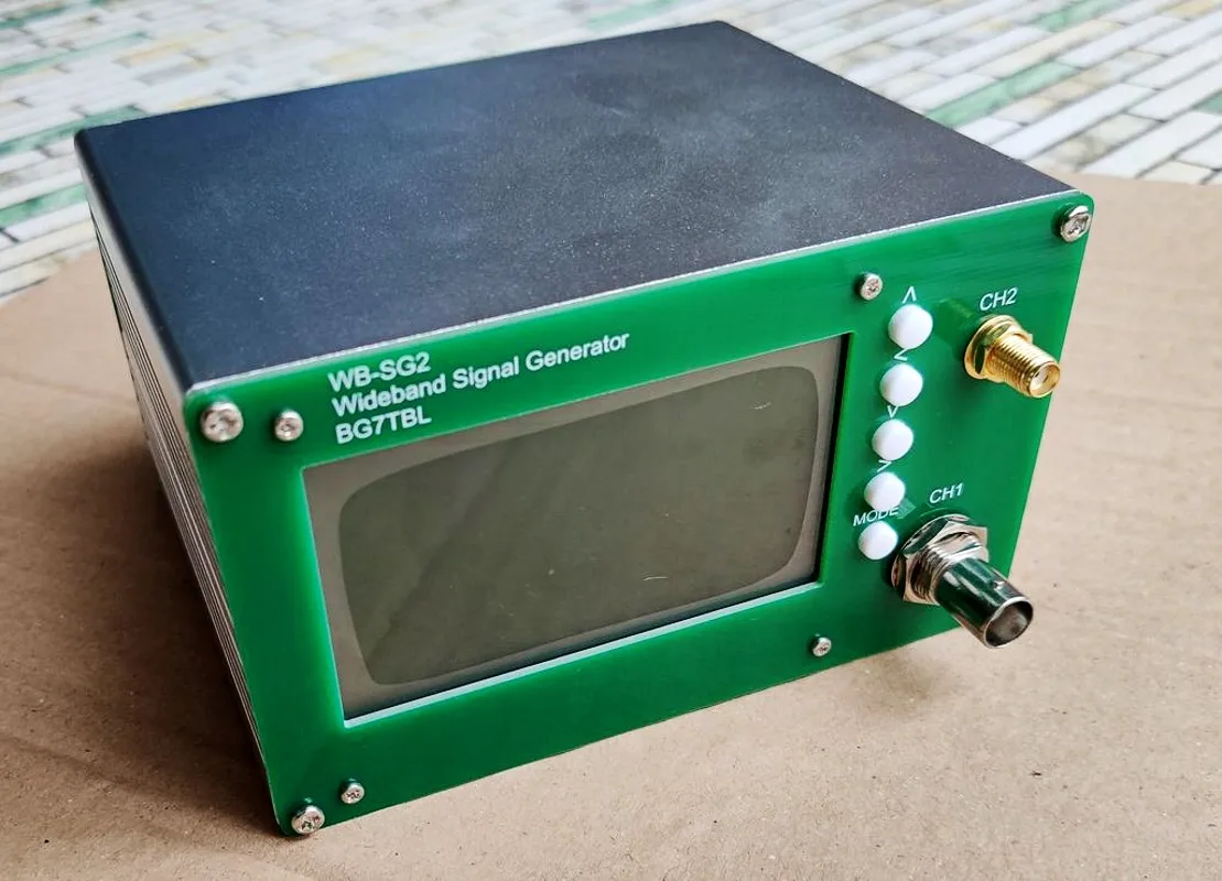 WB-SG2 генератор сигналов BG7TBL источник сигнала 1 Гц-20 г Гц 6 4 9 5 15 18 20 3 2 &quotЖК-дисплей с