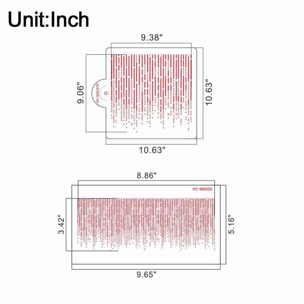 

Glimmer Pattern Cake Stencil line point meteor shower mold spray tassel cake Drawing flower Decorating Tools lace DIY N5I3