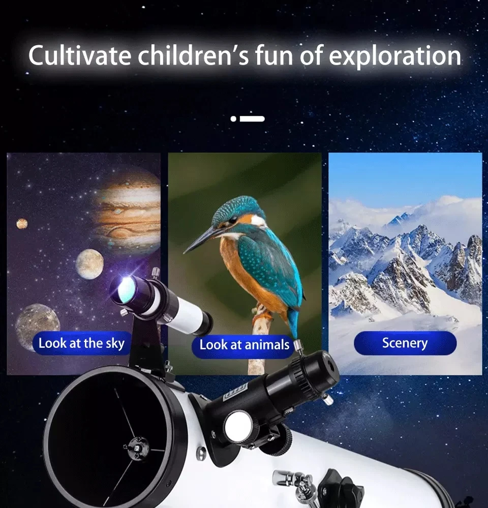 Астрономический телескоп с увеличением 875 крат профессиональный 1 25 дюймов HD