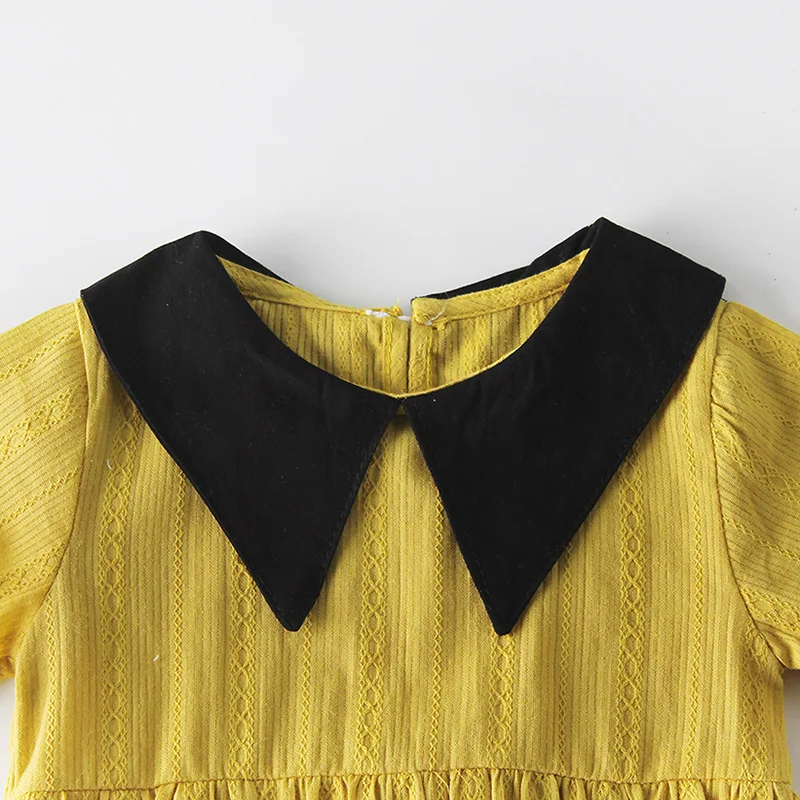 Новинка 2019 года Летний комбинезон для маленьких девочек жаккардовый с