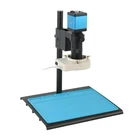 Видеомикроскоп промышленный, 14 МП, 1080P, HDMI, VGA, объектив с креплением 100X, 56 светодиосветодиодный