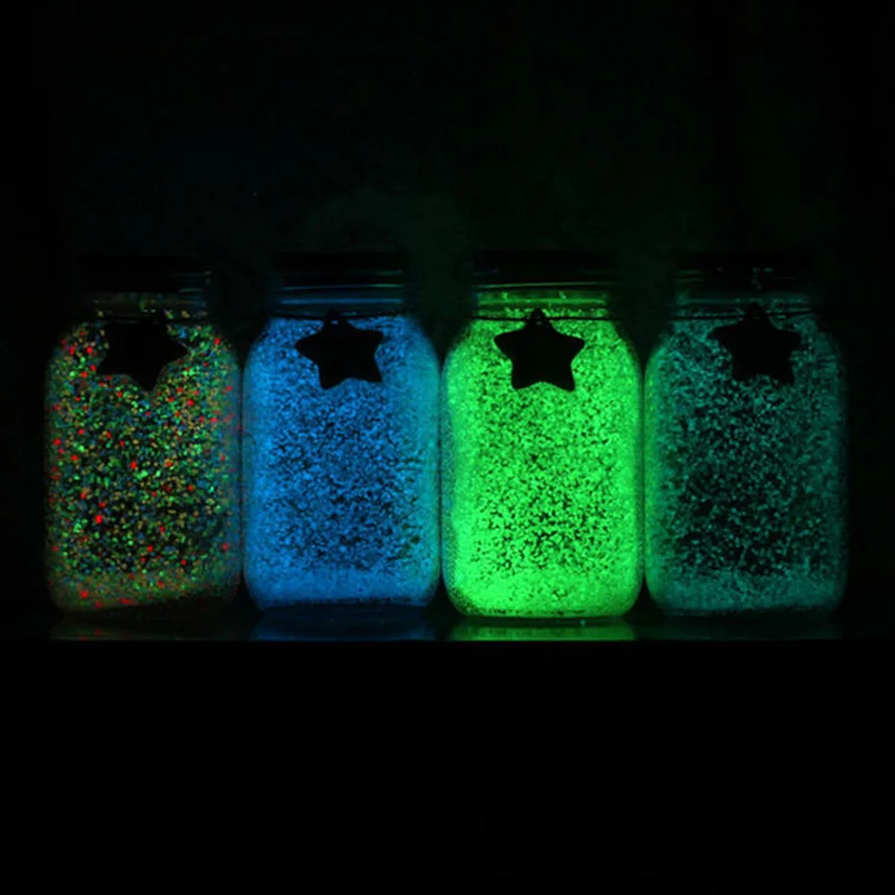 

Glow In The Dark 10g Luminous Party DIY Bright Noctilucent Sand Paint Star Wishing Bottle Fluorescent Particles Kid Gift
