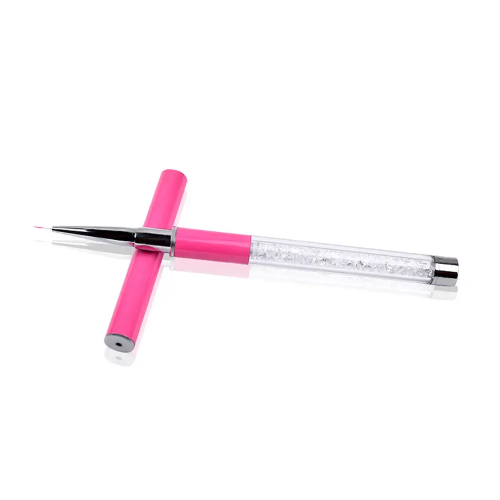 

Manicure Nail Liner Line Painting Drawing Brush Pen Nail Art Tool 2Pc Nail Art Liner Brush Pen 2020 New