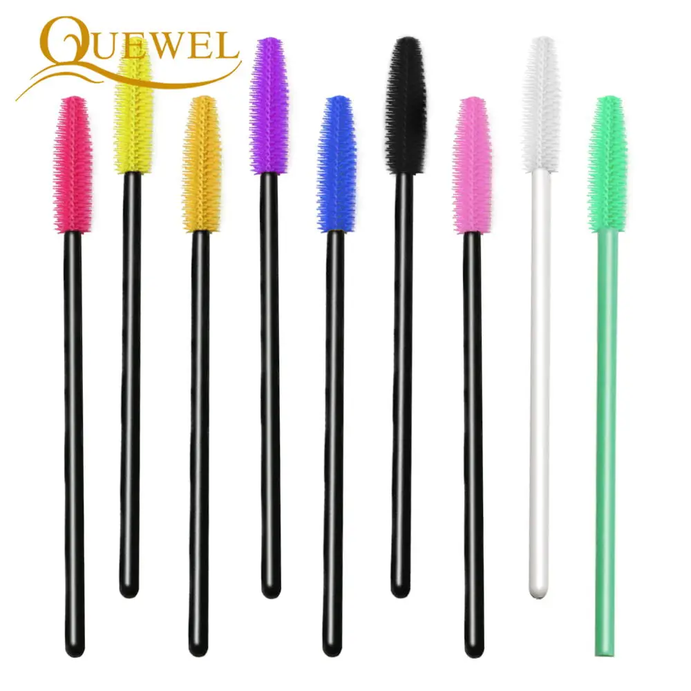 Щеточка одноразовая силиконовая для туши ресниц аппликатор Профессиональный