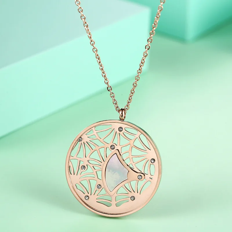 Женское Ожерелье свитер из нержавеющей стали ожерелье с буквами и кубическим