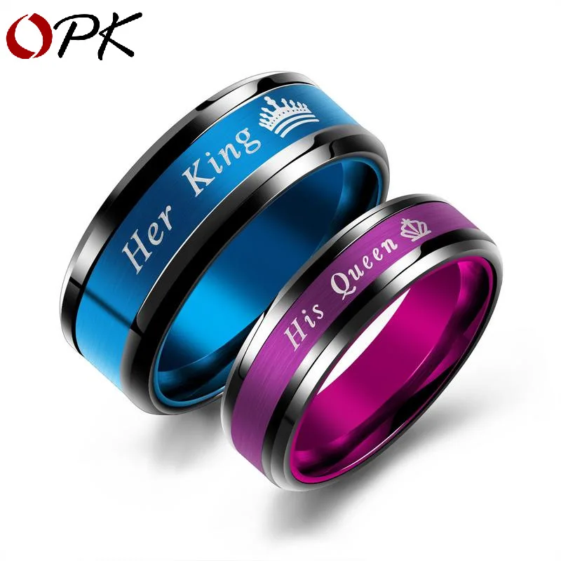 

Her king his queen couple ring rings for women rings mens rings ring whole sale wedding ring butterfly ring