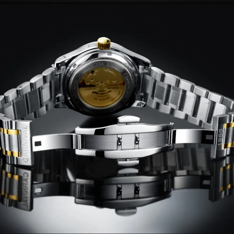 Карнавальные мужские часы лучшие брендовые Роскошные водонепроницаемые