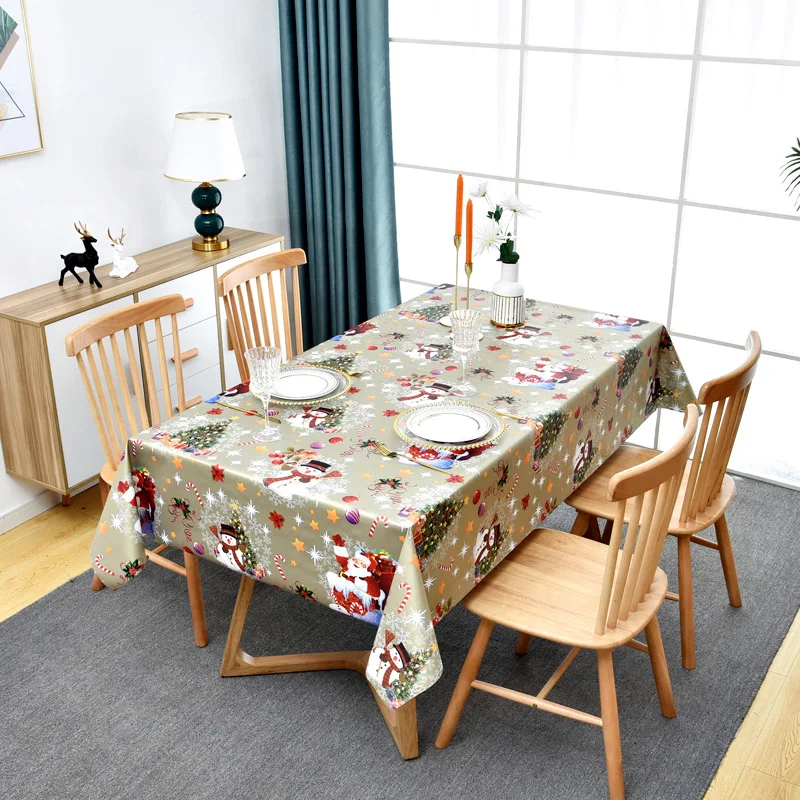 Водонепроницаемая маслонепроницаемая скатерть для стола прозрачная виниловая