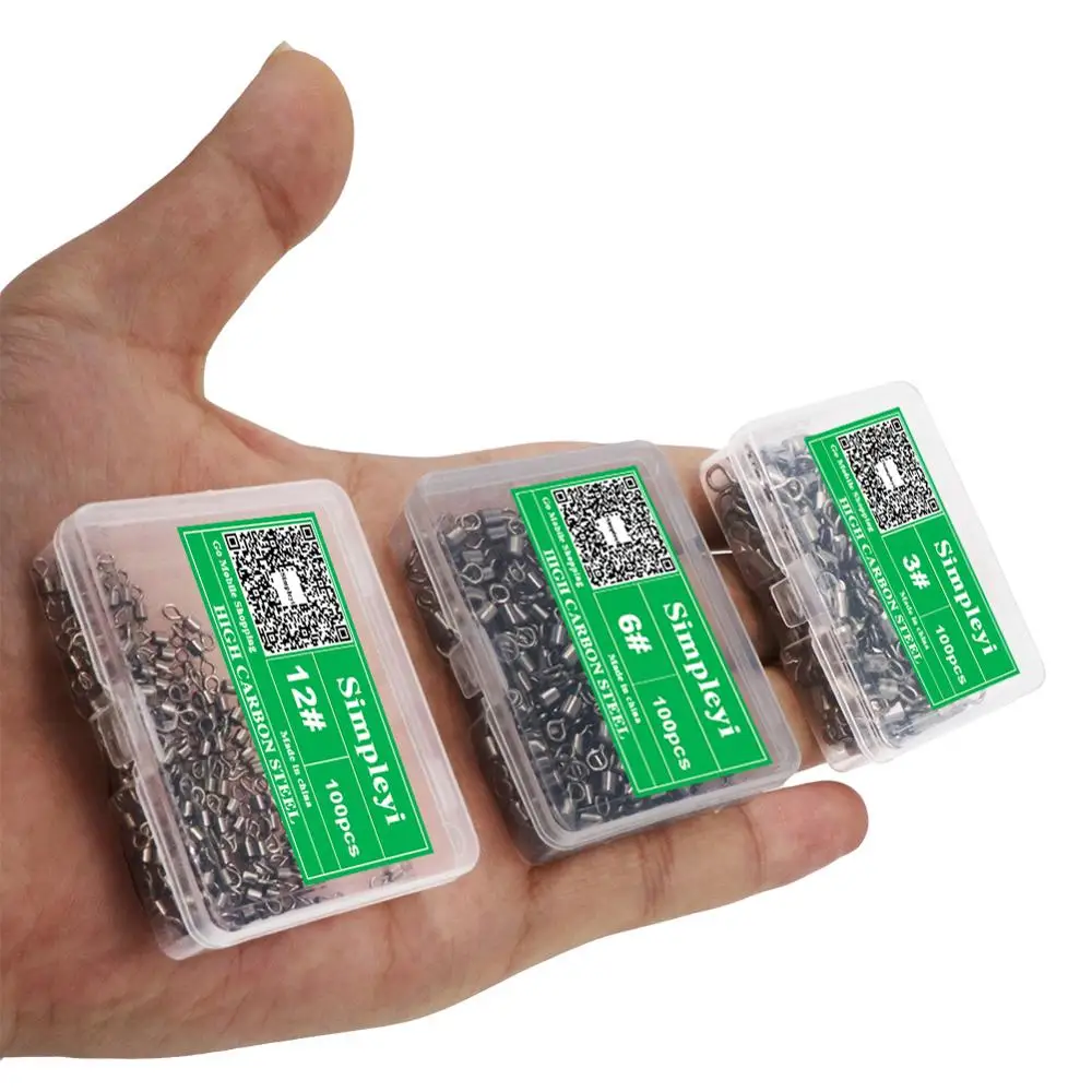 50 100 шт рыболовный баррель подшипника роликового шарнирного соединения твердое