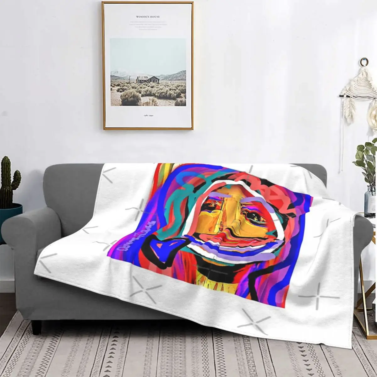 

Manta a cuadros para amantes de los colibríes, cobertor de cama, colcha Kawaii, 220x240