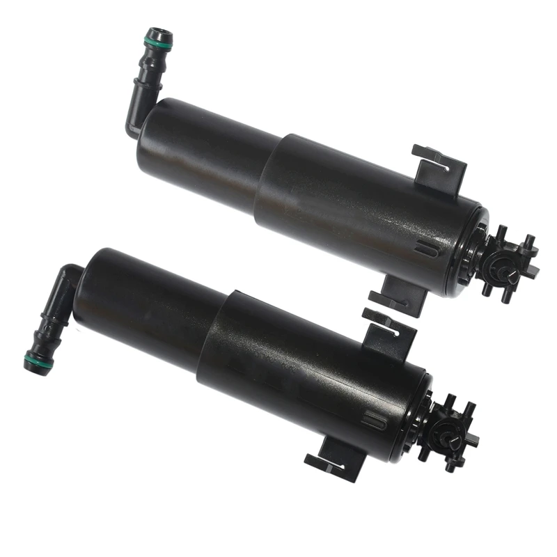 

1 PAIR Headlight Washer Jets Left + Right Pair For-BMW X5 E70 2007-2013 61677173851/2