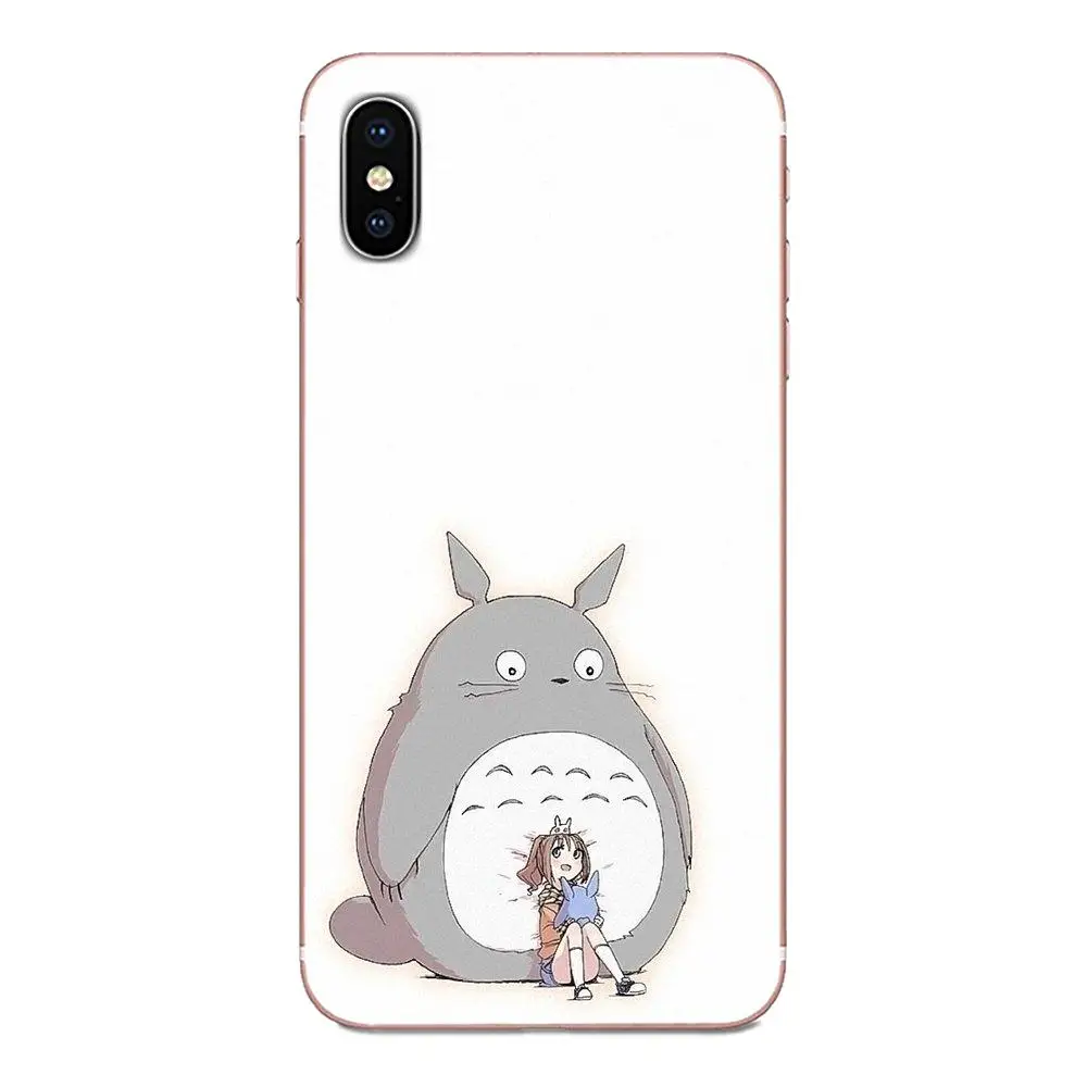 My Neighbor Totoro Studio Ghibli Skin Ultra Thin For Galaxy Grand A3 A5 A7 A8 A9 A9S On5 On7 Plus Pro Star 2015 2016 2017 2018 | Мобильные