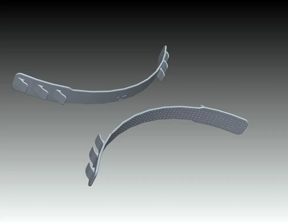 Ремешок для маски 3 цвета регулируемый предотвращает боль в ушах застежка защита