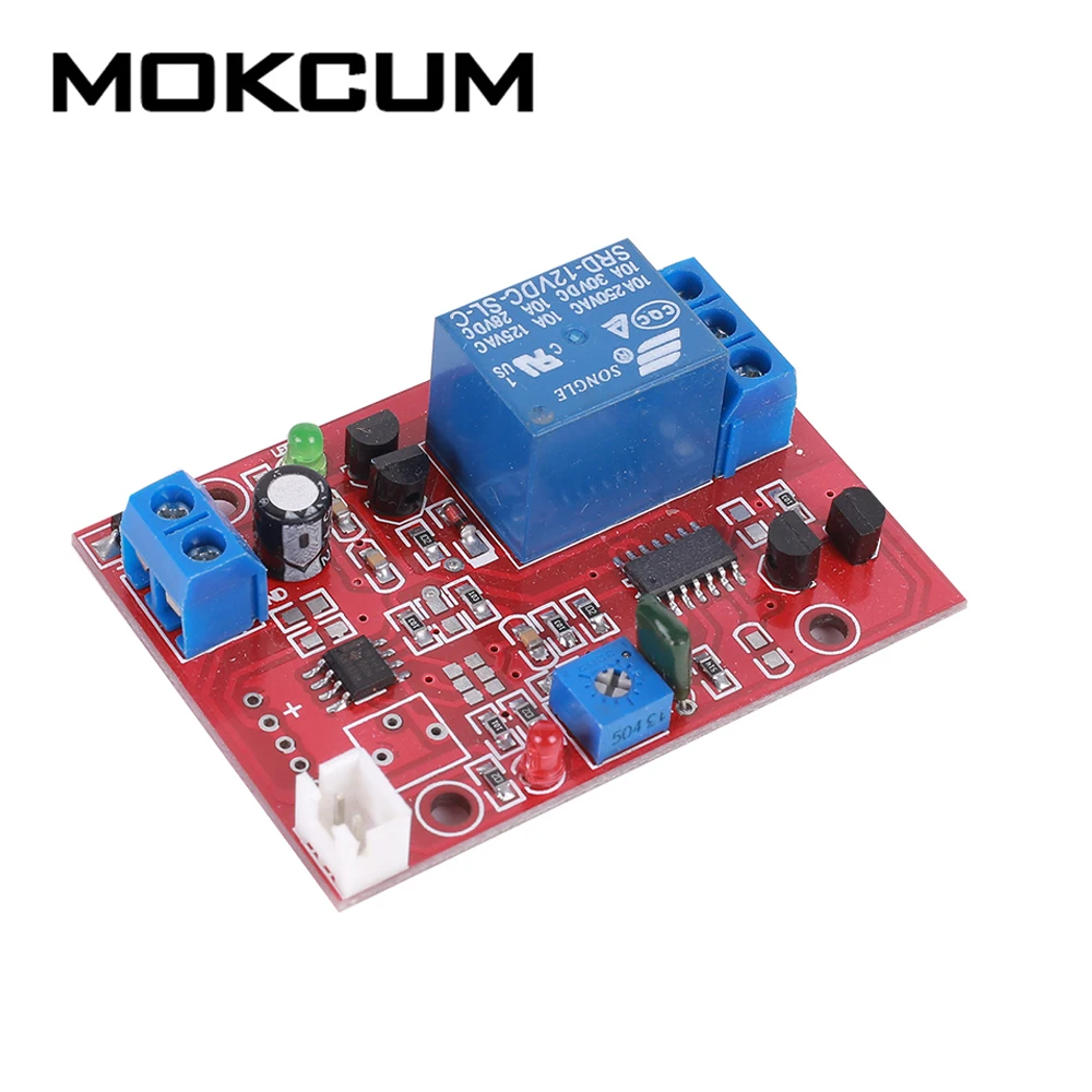 

Реле задержки вибрации, 12 В постоянного тока, модуль датчика 1-180 с, Регулируемый переключатель управления задержкой