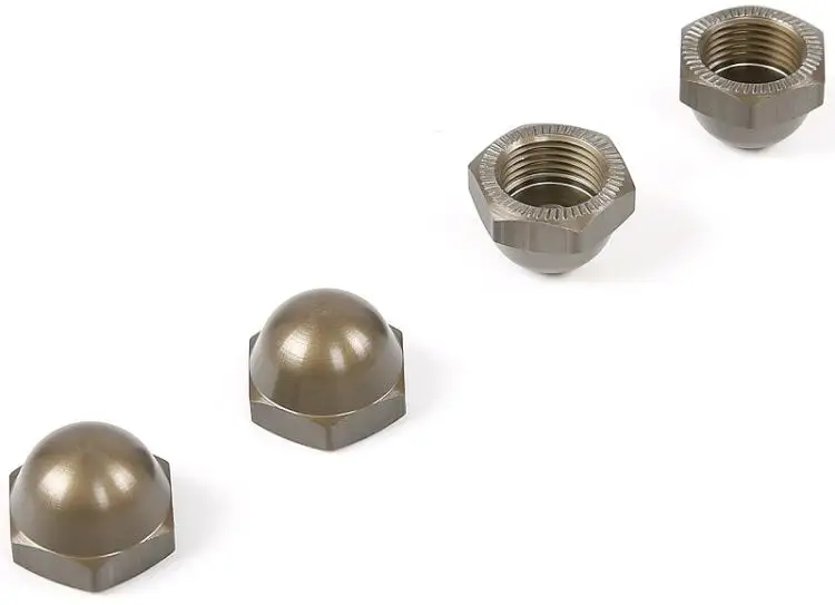 Комплект твердых кислородных герметичных колесных гаек для грузовика 1/5 gas LT(LOSI