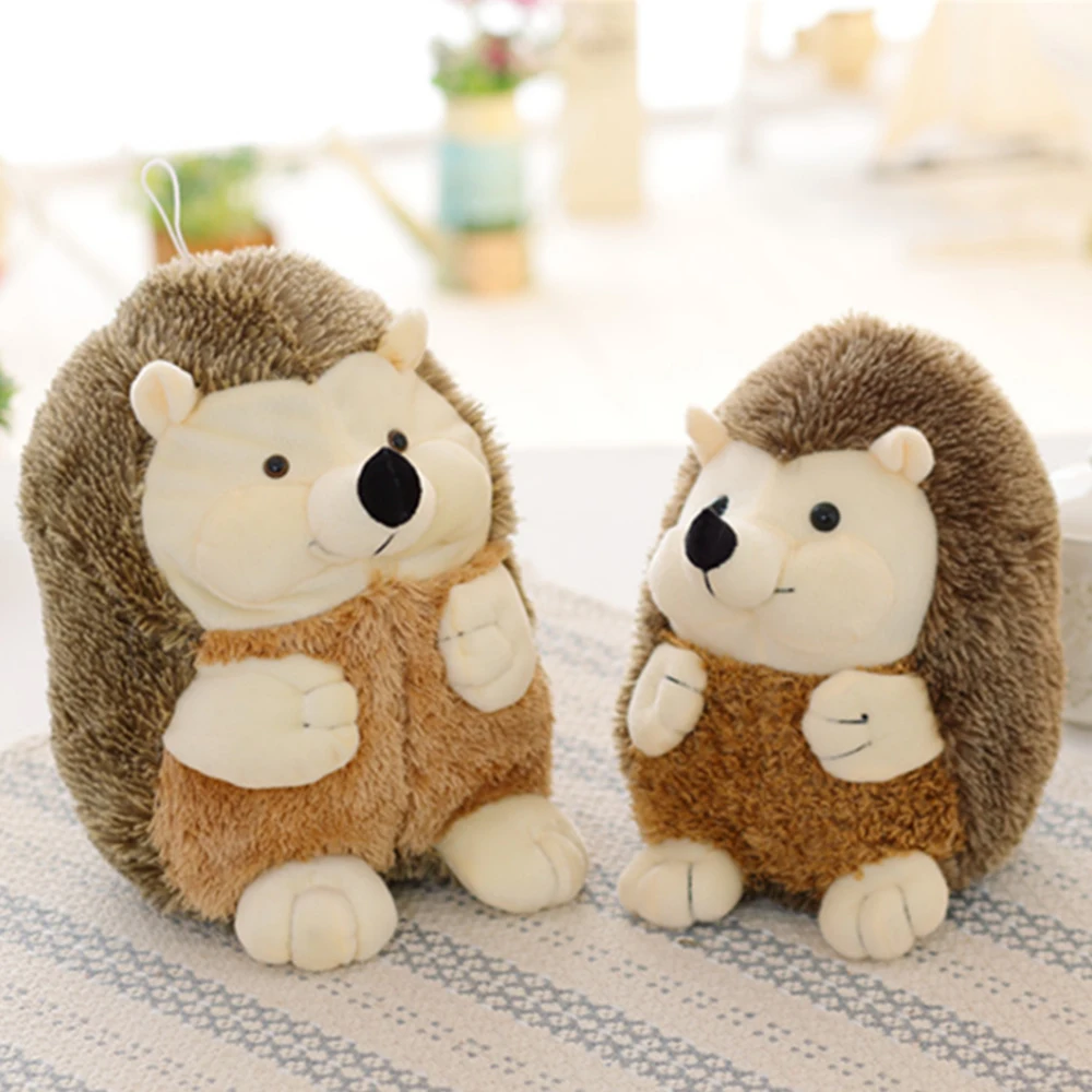 Лидер продаж плюшевая игрушка животное 17/22 см кукла кавайная мягкая Ежик высокое