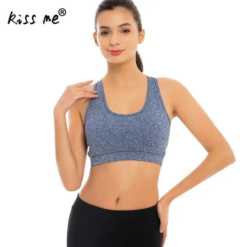 Женский спортивный бюстгальтер с карманом для телефона компрессионное нижнее