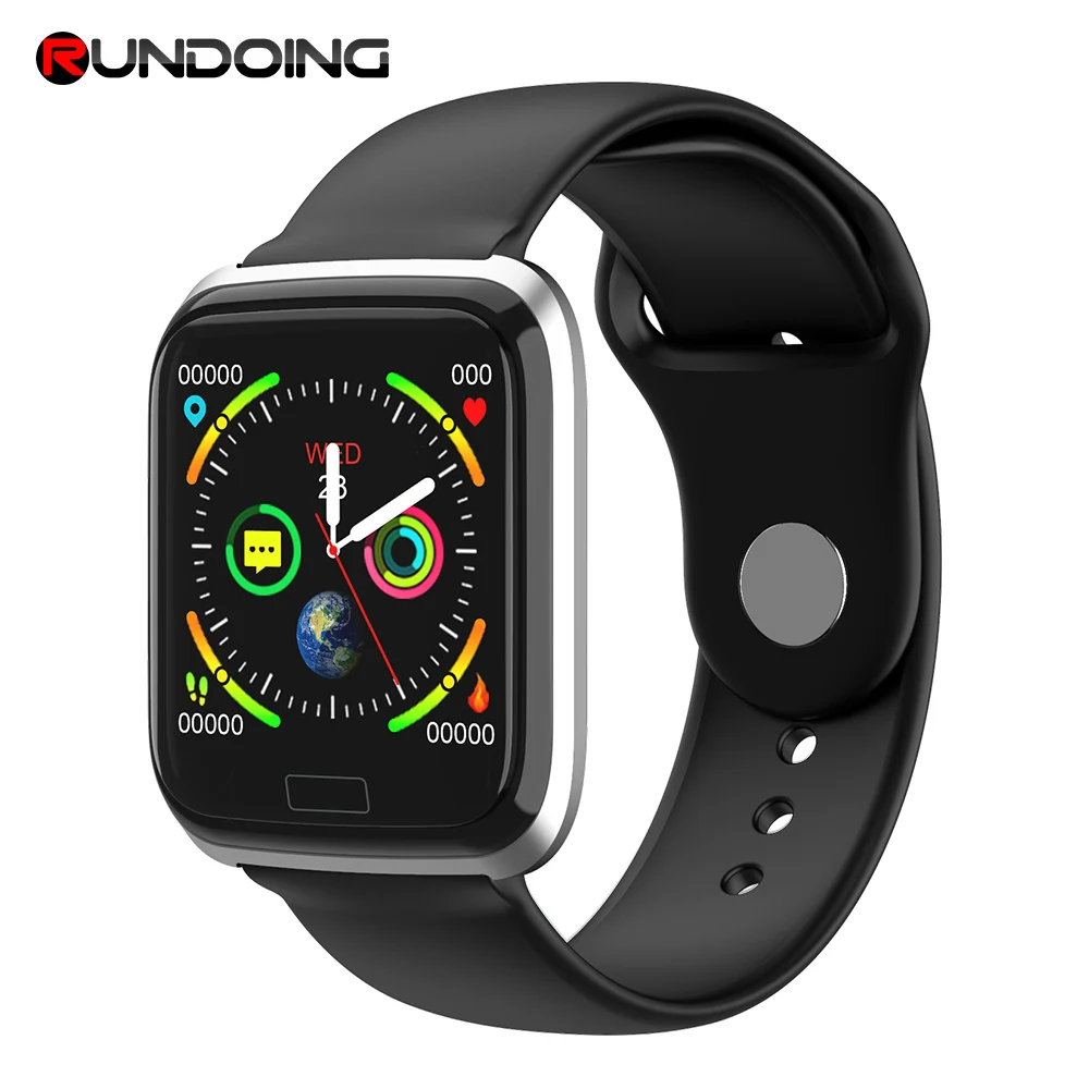 RUNDOING 1 3 дюймов спортивные Смарт часы водонепроницаемые в реальном времени с