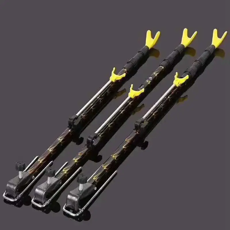 

1.5m/1.7m/2.1m Telescopic Fishing Rod Metal Bracket Support Frame Fishing Supplies Tool Folding Fishing Rod Accessories X523G