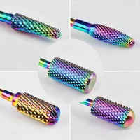 tungsten carbide nail drill bit professional electric milling cutter manicure accessories nail files cuticle clean nail art tool