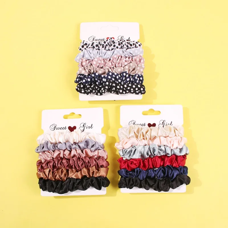 Трендовые волосы 6 шт./компл. веревки для волос женские девочек ювелирные изделия