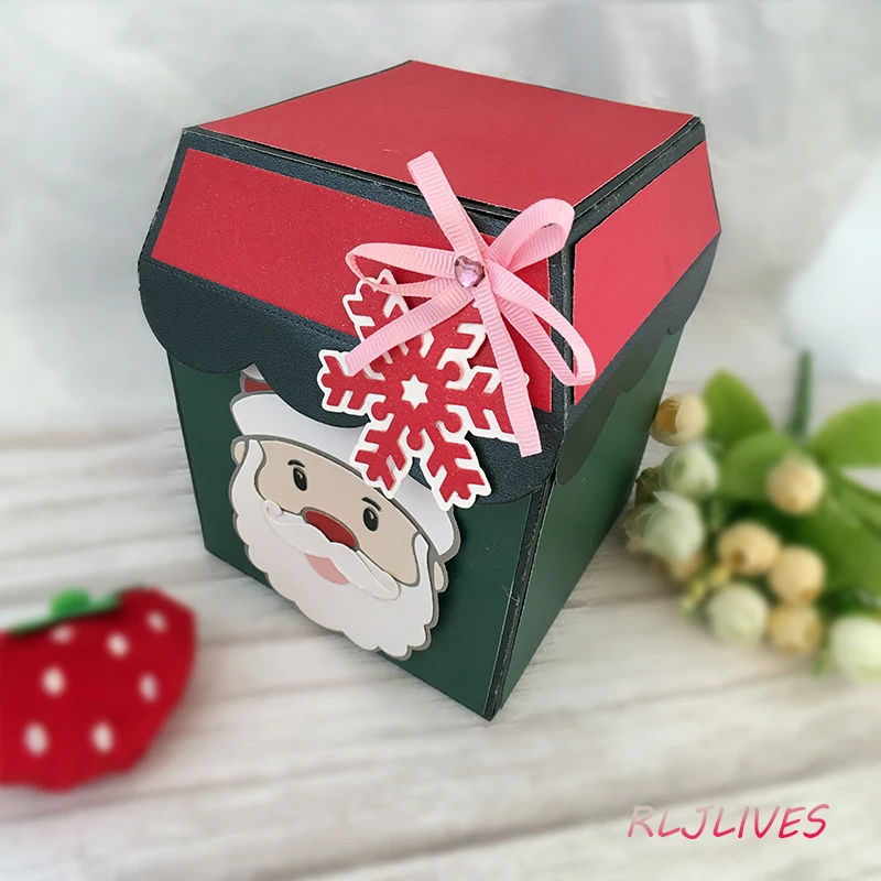 Подарочная коробка металлические Вырубные штампы трафареты для рукоделия