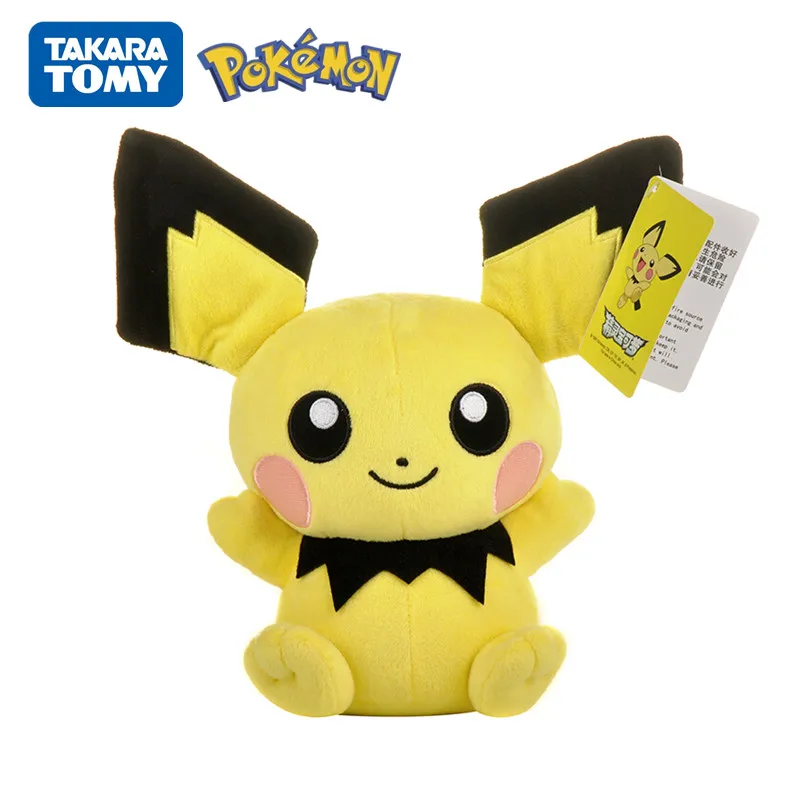 Muñeco de peluche de Pokémon para niños, juguete de felpa de Pikachu Bulbasaur de 25cm, almohada de trapo, regalo de cumpleaños