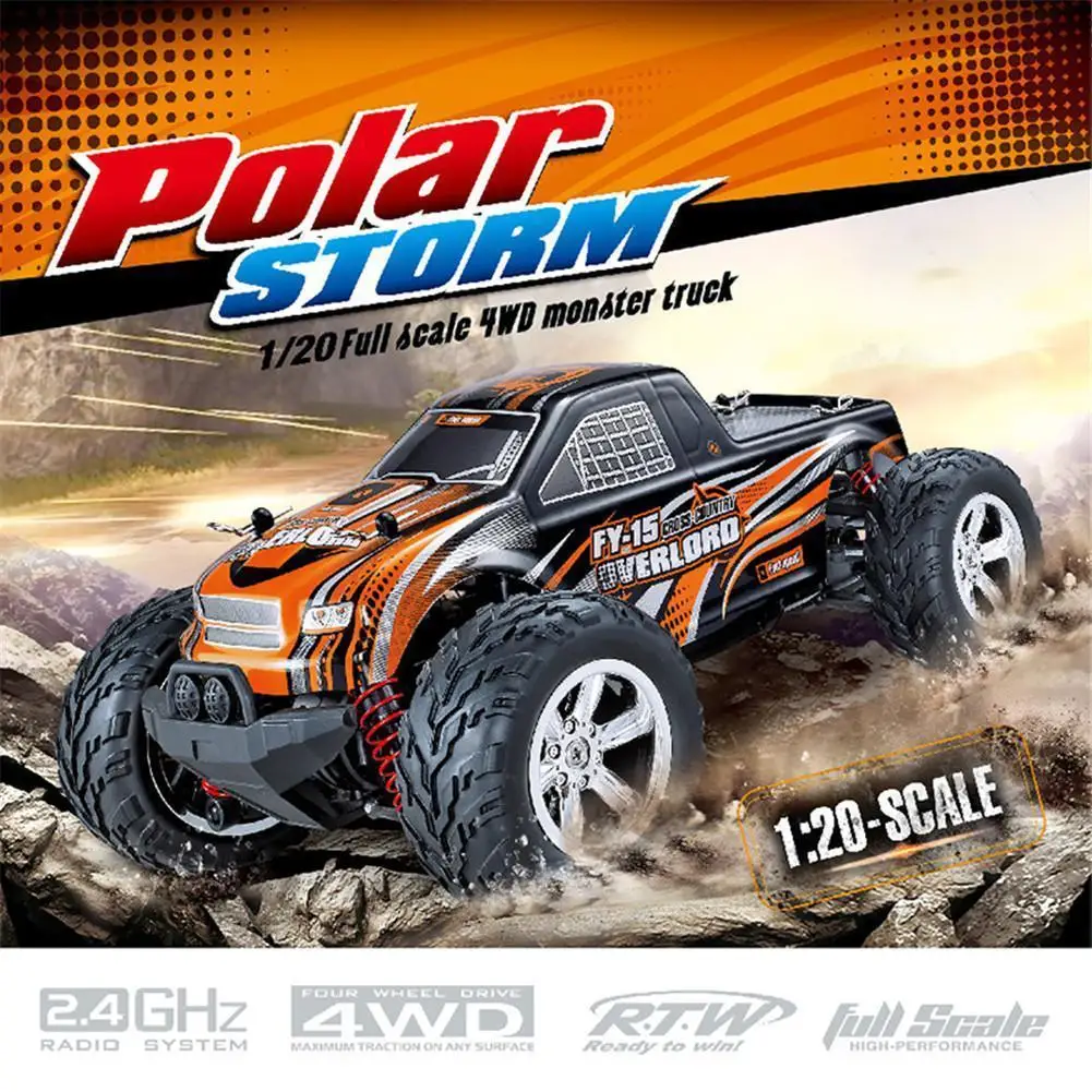 RCtown Feiyue FY-15 1/20 внедорожник Rock Race Truck 2 4 ГГц 4WD 25 км/ч высокоскоростной большой