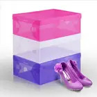 Коробка для обуви прозрачная Пыленепроницаемая Штабелируемая коробка для хранения обуви контейнер Органайзер коробка для обуви комбинированный шкаф для обуви