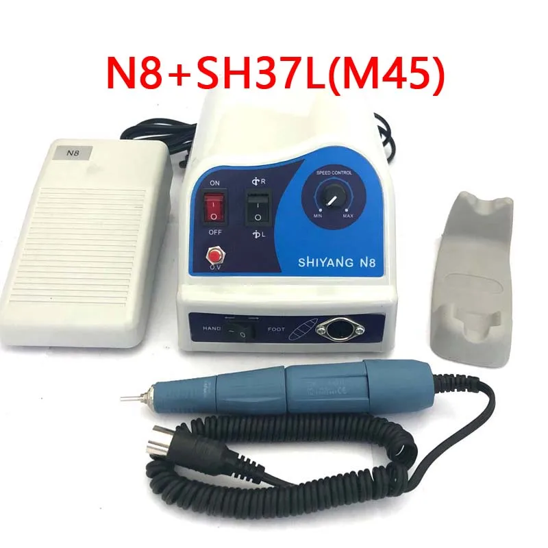 

Dental Lab Polishing Polisher Micromotor SHIYANG n8 machine White w/45k 45000rpm Handpiece SDE-SH37LN SDE-SH37LN 2.35MM