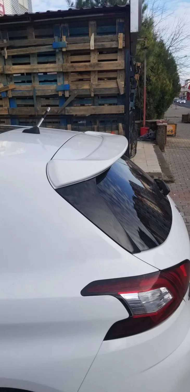 Спойлер для Peugeot 308 2006 2013 S спойлер BXK из АБС пластика цвет заднего крыла автомобиля