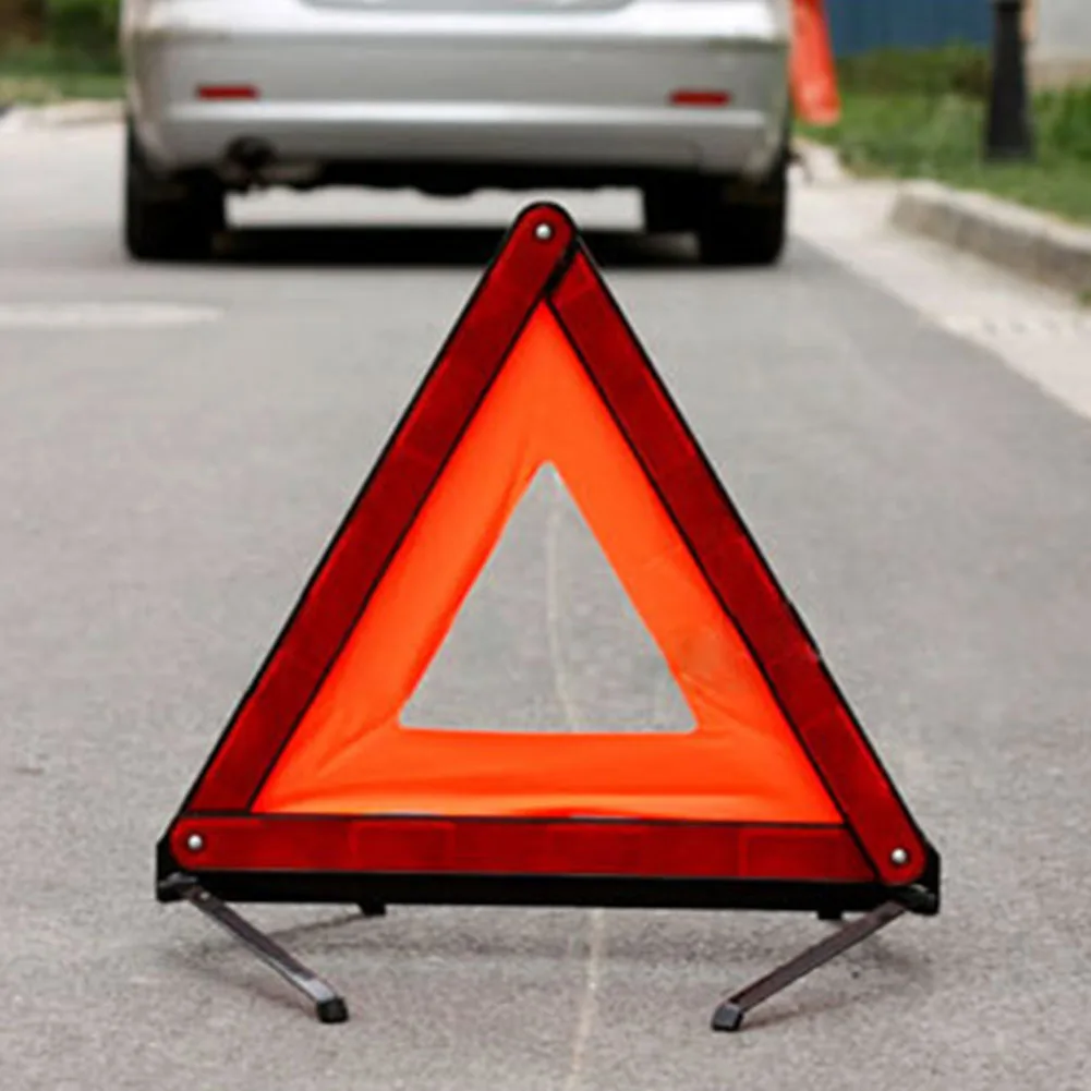 

Foldable Breakdown Triangle Reflective Car For Van Warning Sign Emergency