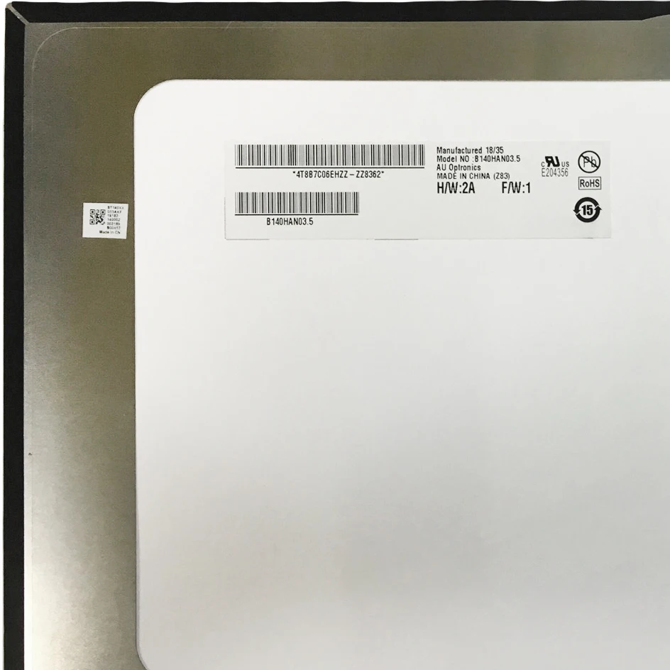 14-дюймовый ультратонкий ЖК-экран для ноутбука B140HAN03.1 B140HAN03.5 6 7 8 B140HAN03.2 HW0A HW1A IPS