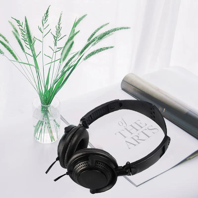 Portable Wired Headphones Over-Ear Headset With Adjustable Headband For Xiaomi Samsung Computer Big Earphone Music | Электроника