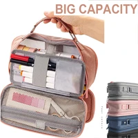 kawaii cute large capacity school pencil case for office stationery supplies organizer washable box pouch grils boys