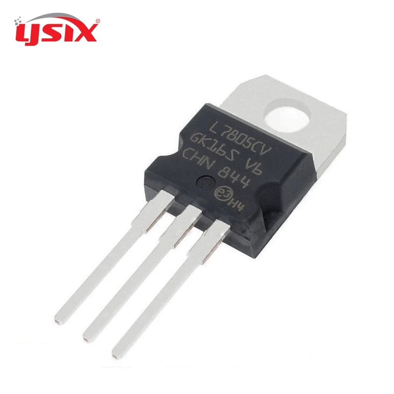 10PCS L7805CV TO220 L7805 TO-220 7805 LM7805 MC7805 new and original IC Free shipping | Integrated Circuits