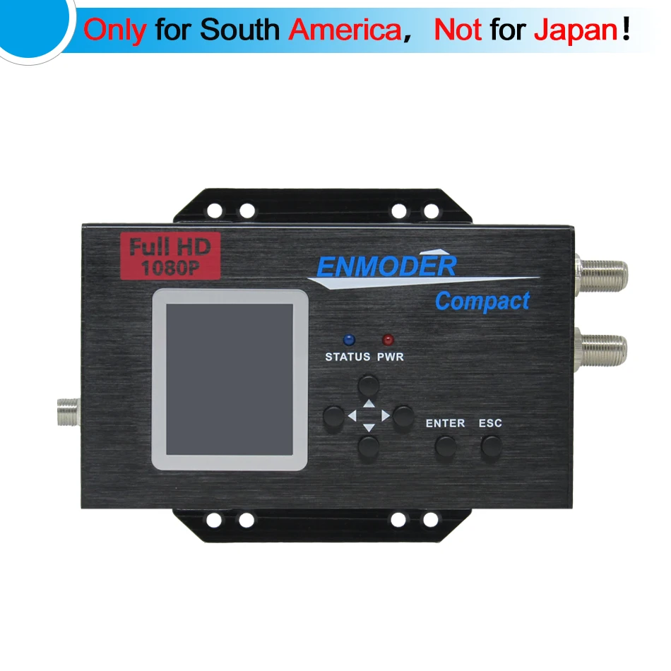 ISDB T модулятор HDMI к HD цифровой кодировщик 1 Route 1080P RF передатчик EMB220I|Теле- и