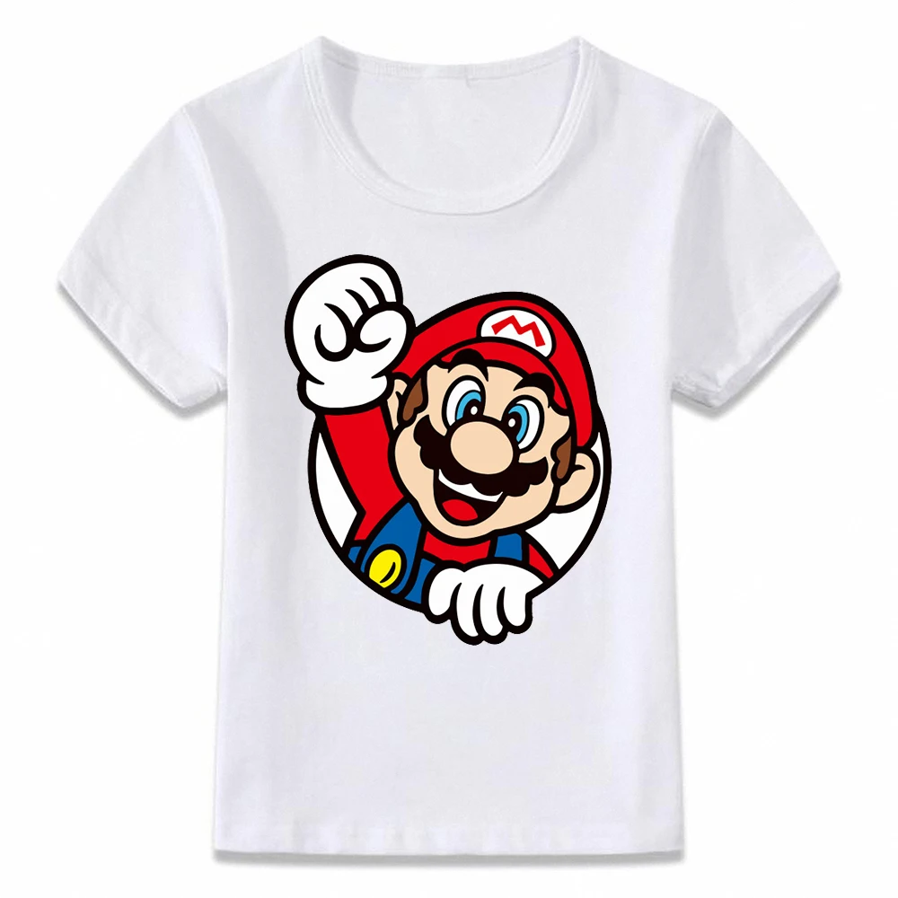Детская одежда футболка забавная игровая детская дэбббинг Марио Одиссей даб для