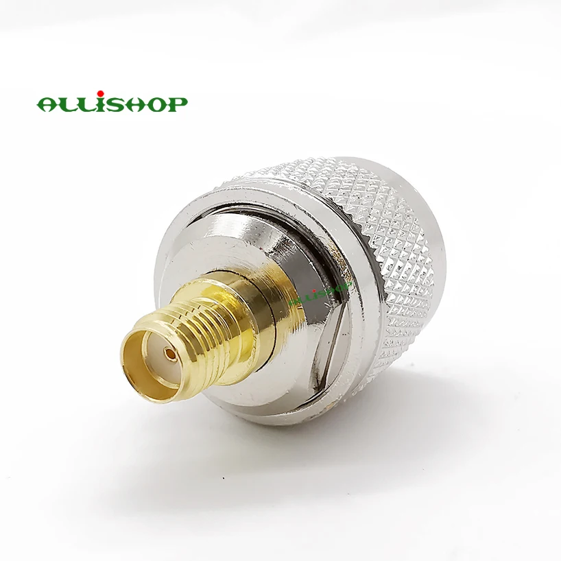 ALLiSHOP 5Pcs Two Way Radio Coaxial Adapter N Plug Male to SMA Female Jack RF Coax Antenna Connector Straight Adaptor | Обустройство