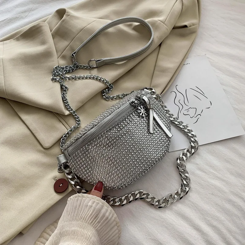 Женская сумка Стразы с бриллиантами сумки через плечо дамские сумочки клатчи