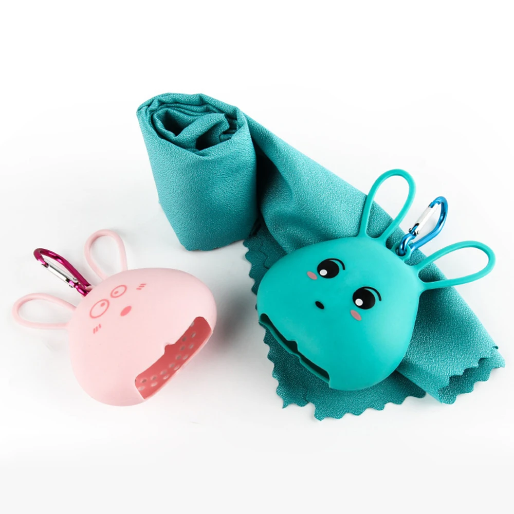 Портативное спортивное полотенце быстросохнущее охлаждающее для бега йоги