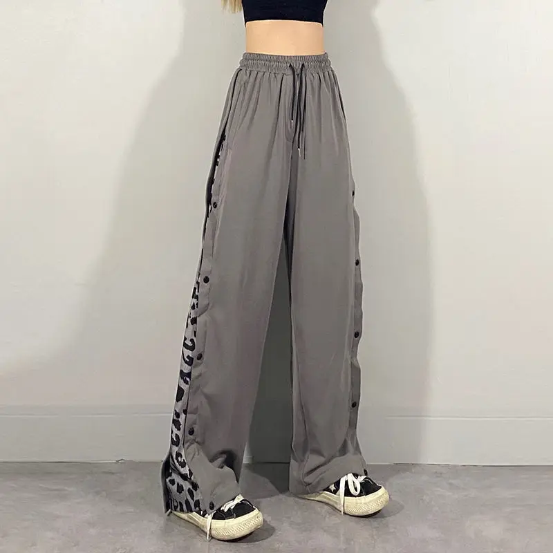 

Women's pants Anime American Hip-hop pants Unisex Couples Trousers Harajuku trousers for female Loose Daily Retro Y2k 2021 New