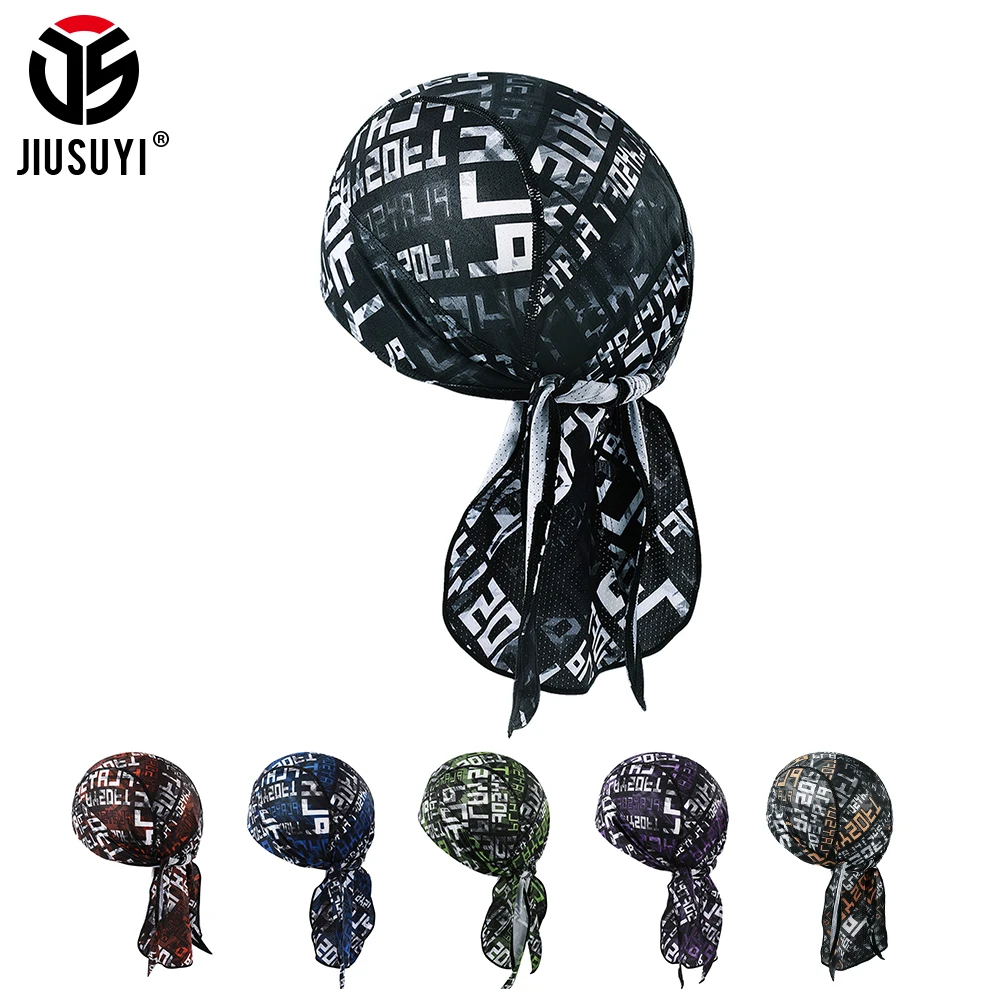 

Summer Cycling Bike Pirate Hats Riding Helmet liner Outdoor Sports Quick Dry Mountain Climbing Caps Running Equipment Men Women