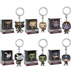 Marvel Мстители Капитан Америка танос Халк Тор Карманный Брелок ПВХ экшн-фигурки модели игрушки для детей Рождественский подарок