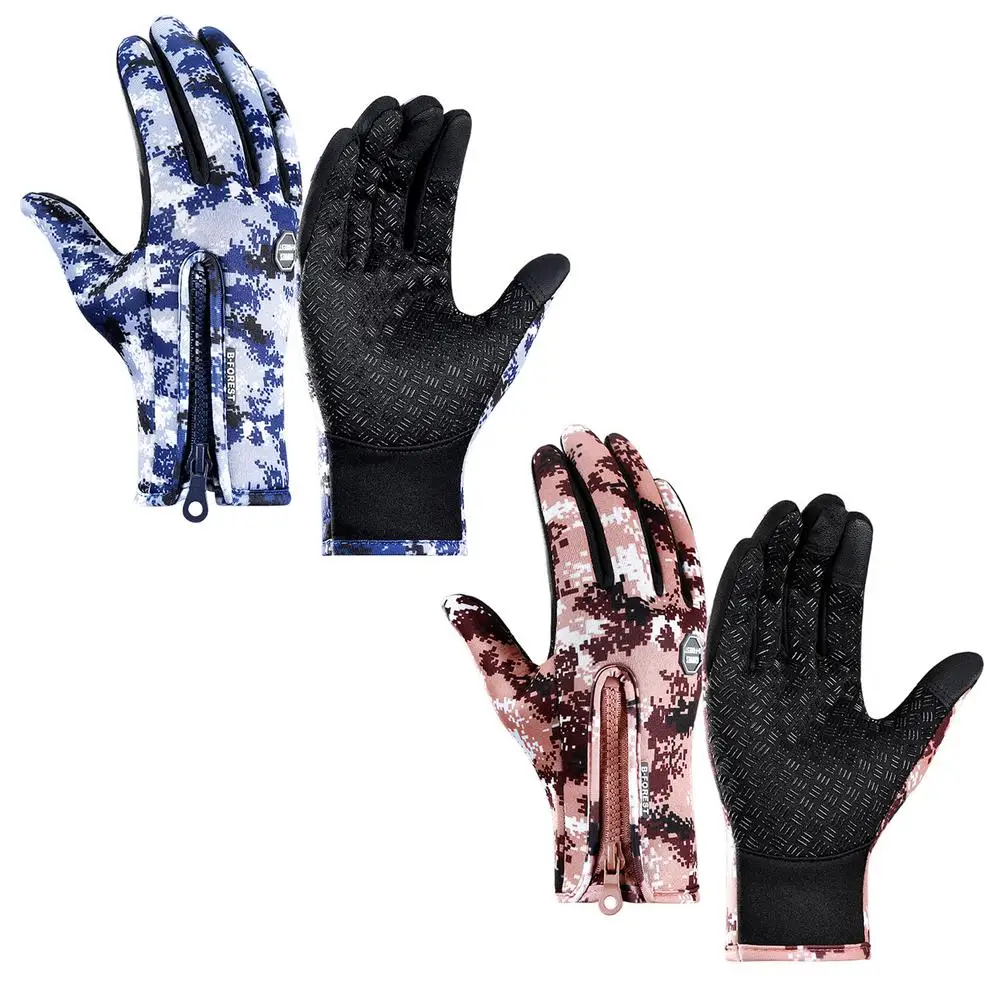 

Winter Warm Ski Gloves Fleece Ultralight Motorcycle Thermal Snowboard Gloves Unisex Touchscreen Running Cycling Gloves Mittens